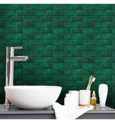 Forest Subway Peel and Stick Wall Tile | Kitchen Backsplash Tiles | Self Adhesive Tiles For Home Decor